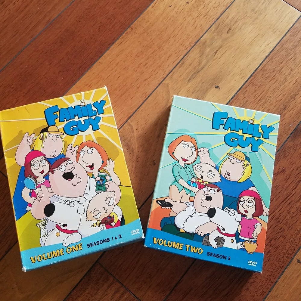 Family Guy Season 1 & 2 & 3+ Movies